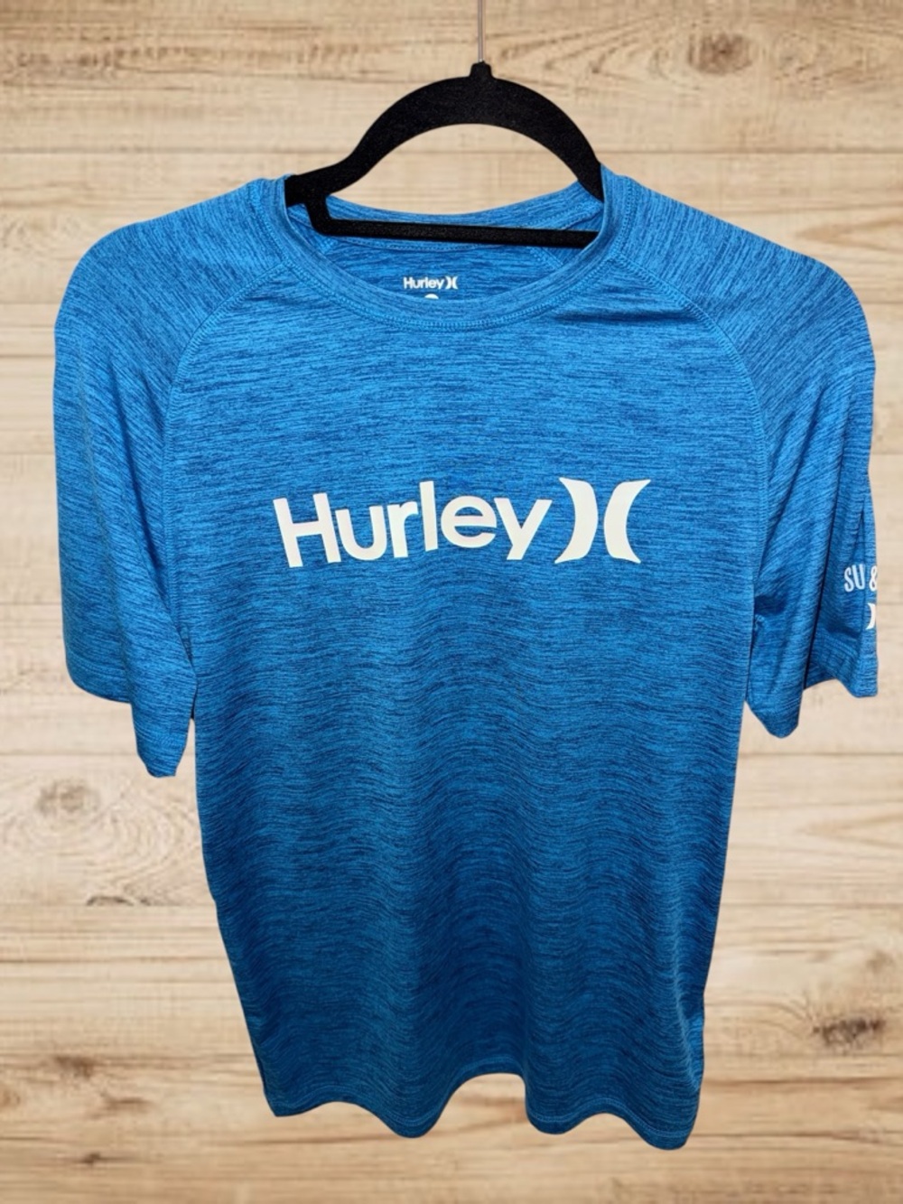 Hurley Small Blue Performance Short Sleeve Tee